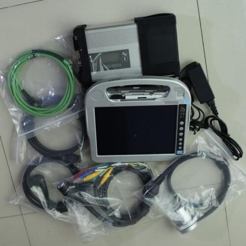 New MB star C5 multi language diagnostic tool SD +Laptop cf-h2+ 2020.12 software ssd DHL Free Shipping ready to use