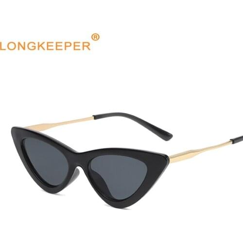 New Retro Cat Eye Sunglasses Ladies Sexy Trendy Triangle Sun Glasses Luxury Brand Designer Female Eyeglasses Gafas De Sol Mujer