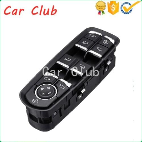 Electric Power Window Master Control Switch Lifter Button 7PP959858MDML 7PP959858RDML for Porsche Macan Panamera Cayenne