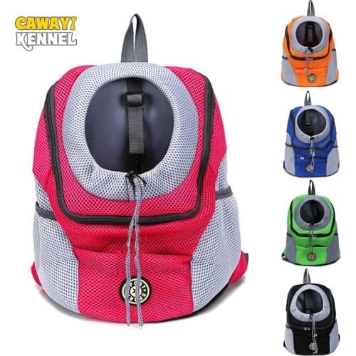 CAWAYI KENNEL Pet Carriers Carrying for Small Cats Dogs Backpack Dog Transport Bag Bolso Perro Torba Dla Psa Honden Tassen D1938