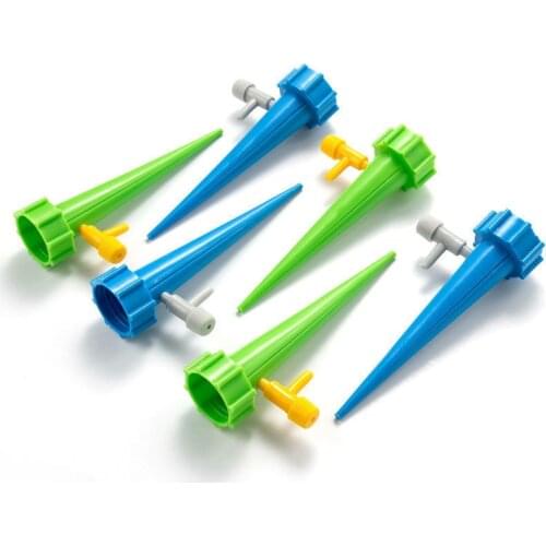 Insert-soil Dripper Adjustable Water Flow Switch Control Valve Water Saving Irrigation Supplies Auto Plant Watering Device