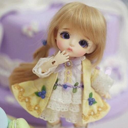 1/8 BJD Doll BJD/SD Cute LOVELY Yellow S.belle Resin Joint Doll For Baby Girl Gift Present Free Shipping