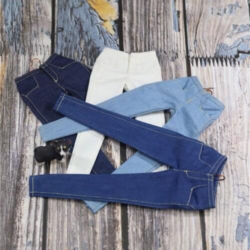 In Stock ACNTOYS ACN003 1/6 Female Slim Jeans Pants Clothes Accessories Model Fit 12" Ph TBL Action Figure Body