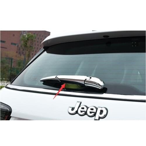 Rear Tail Window Wipers Cover Trim For 2017-2021 Jeep Compass Decoration Style New