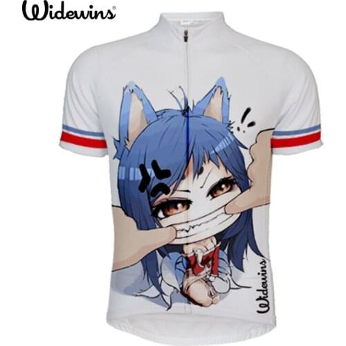 Big mouth women Pro Cycling Jerseys Black Red Cycling Clothing Bicycle Top Jacket Bike Short Sleeve Cycling Wear Shirts 5795