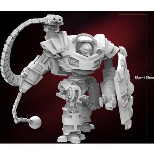 1/24 75mm 1/32 56mm Resin Model Kits Skeleton Warrior Figure Unpaint No Color RW-137