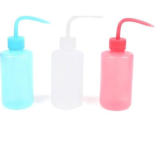 1PC 250ml Empty Squeeze Diffuser Bottle Wash Clean Clear Plastic Green Soap Wash Tattoo Tool