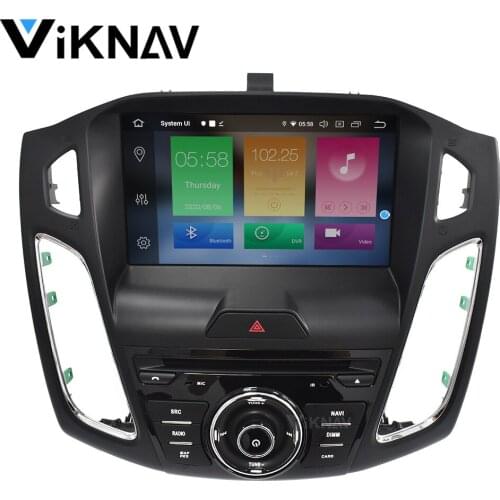 2 din Android 10 Car radio for Ford focus 2015 2016 2017 car stereo autoradio auto audio DVD player GPS navigation DVD player FM