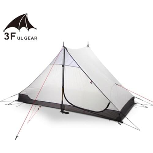 3F ul gear High quality 2 persons 3 seasons and 4 seasons inner of LANSHAN 2 out door camping tent