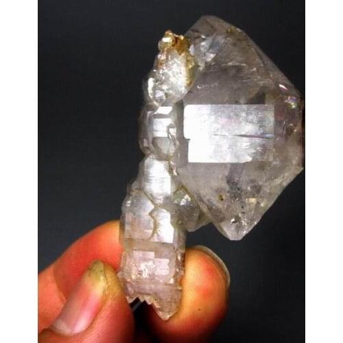 53g Elestial Skeletal Scepter Quartz DT - crystals and stones healing Mineral specimen Home Decor feng shui decoration G0025