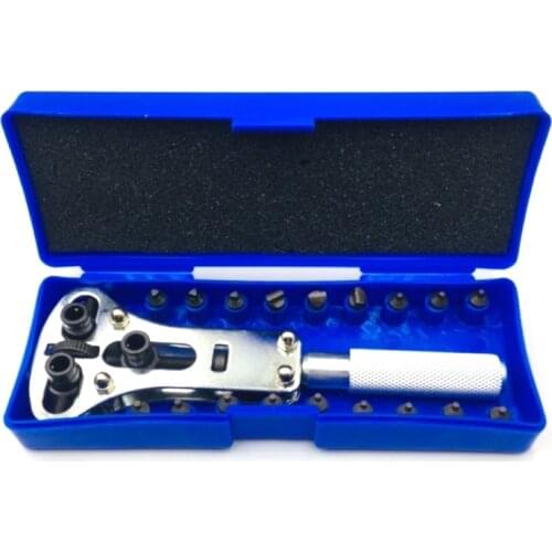 Watch Repair Tools Kit Wrist Watch Case Opener Adjustable Screw Back Remover Wrench Repair Tool Watch Case Opener Wrench Watch