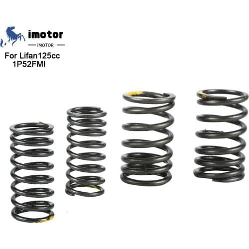 Motorcycle Intake Exhaust Valve Springs Set For Lifan LF 125cc 140 150cc Horizontal Engines Dirt Pit Bike Monkey Atv Quad Parts