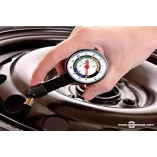 Tire Pressure Measurement Control Bracket Round Display