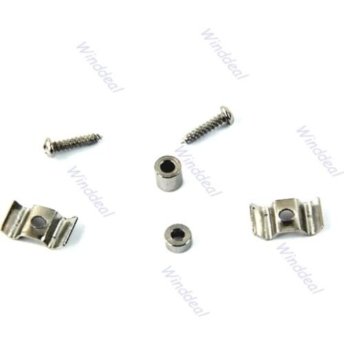 New Guitar Parts Pair Silver String Trees For Fender Start Tele Chrome