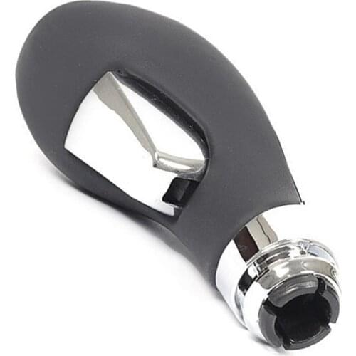 New Black Chrome PU Leather Automatic Transmission Gear Shift Shifter Lever Knob For Opel Vauxhall Insignia Buick Regal zk30