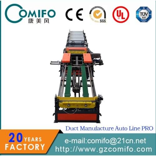 Duct Manufacture Auto Line Pro, duct machine, duct making machine
