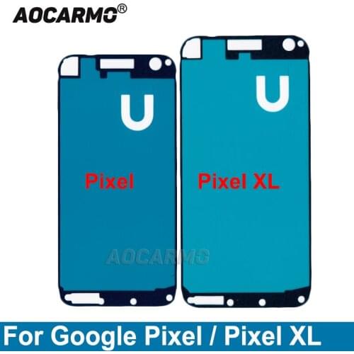 Aocarmo For Google Pixel XL LCD Screen Frame Adhesive Front Sticker Tape Glue Replacement