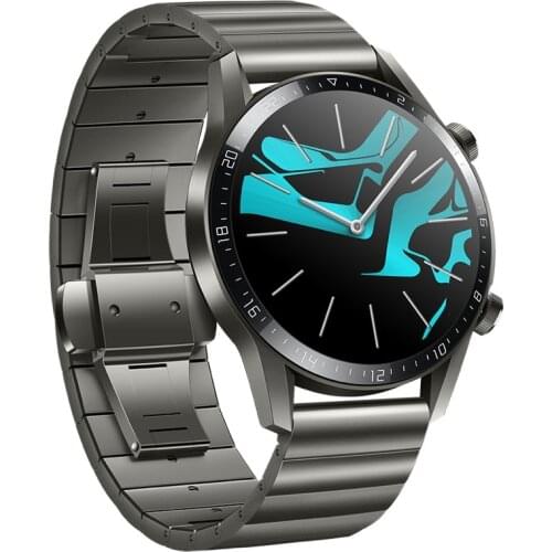 Watch Band Strap For Huawei Watch GT 2 46mm Metal stainless steel Butterfly Buckle Wrist strap For Huawei GT 42mm Replacement
