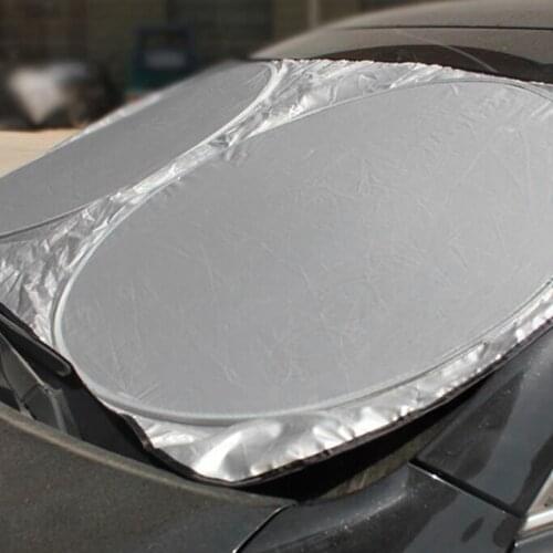 Foldable Jumbo Visor Sun Shade Windshield Cover Block Auto Car Front Rear Window