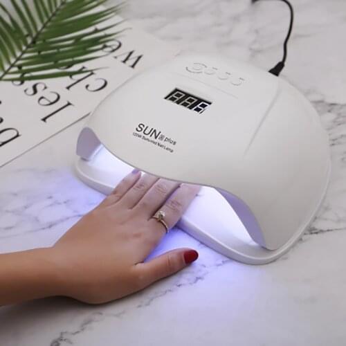 SUN X Plus Nail Dryer LED Nail Lamp for Manicure For Curing UV Gel Nail Polish With Motion sensing LCD Display