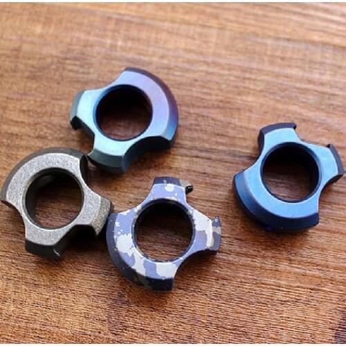 Titanium Bottle Opener DIY Paracord Lanyard Knife Beads Pendant Zip Pull