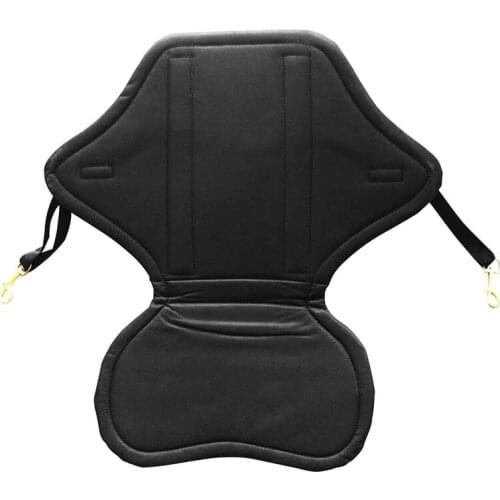 Universal Kayak Seat Padded with Back Support with Adjustable Straps for Kayaking Canoeing Rafting Fishing