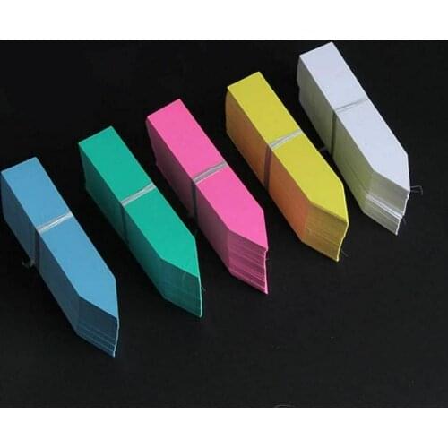 100Pcs Garden Plant Labels Plastic Plant Tags Nursery Markers Flower Pots Seed