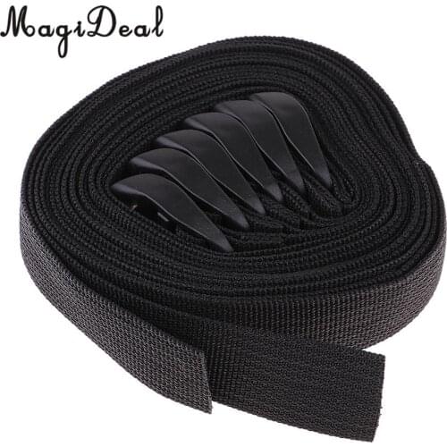 6 Pieces Outdoor Travel Strapping Cord Nylon Webbing Strap Luggage Tied Pull