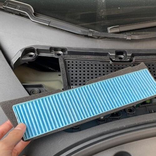 3.94X9.84X0.20inch Air-conditioning Air Intake Filter Replacement Accessories For 2021 Tesla model 3 Air Inlet Set kit
