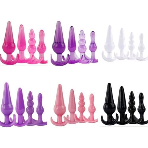 18+ Anal Plug Beads Vaginal G Spot Butt Stimulate Orgasm Massage Dildo Adult Sex Toys Erotic SM Product For Masturbation