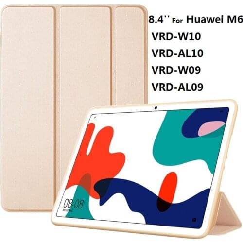 Case For Huawei MediaPad M6 8.4inch Turbo VRD-W10 VRD-AL10 VRD-W09 VRD-WAL09 Cover mediapad Tablet Case 8.4" protective shell