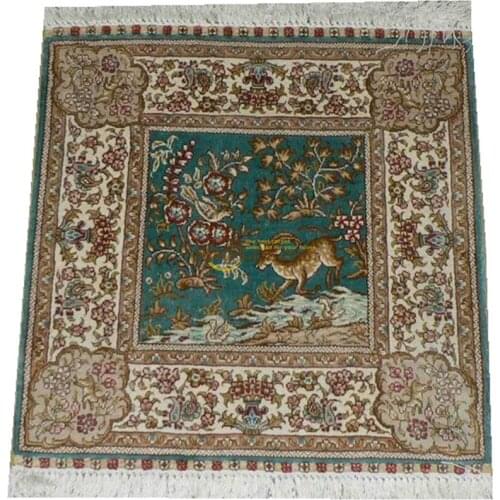 Carpet on the floor Hereke Silk Carpet Oriental Carpet made Bedroom Carpet Living Room