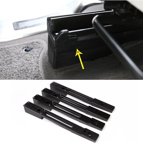 Car Seat Support Recline Spacer Kit for Land Rover Discovery 5 LR5 2017-2020 Metal The Second Seat Increase Height Strips Trim