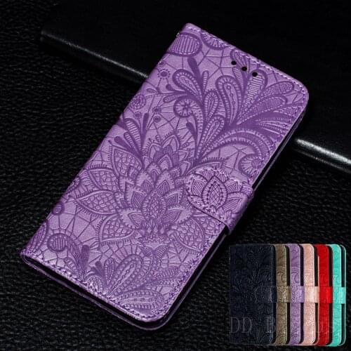 Lace flower Leather wallet Case for Nokia 6.2 7.2 2.2 3.2 4.2 2.1 3.1 5.1 Plus 7.1 1 6.1 Plus X6 8.1 Flip Embossing Fashion Case
