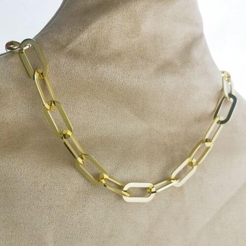 Hot Sell Women Fashion New Goddess Luxury Gold Color Necklace Luxe Jewelry Stainless Steel