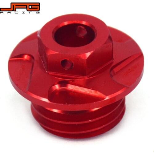 CNC Billet Oil Filler Plug For CR125R 250R CRF150R CRF250R CRF450R CRF450X CRM250R CRF250L Dirt Bike Motocross Off Road Off Road