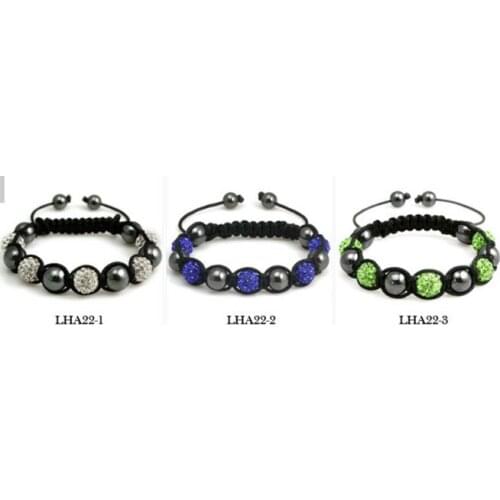 Minites kills PERFFECT Ball Beads Bracelet fasion Christmas Gift crystal kj0