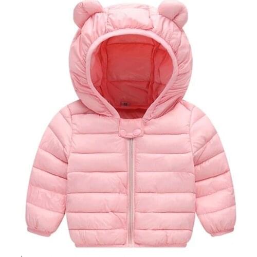 Cute Baby coat winter fleece childrens boys&girls hooded jacket baby coat children clothing