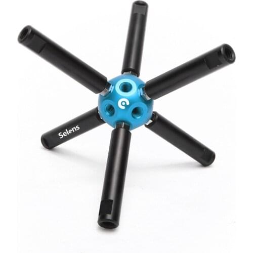 Multifunctional DIY Magic Ball 3/8Hole for Studio Lighting/Tripod Stand ect&sticks