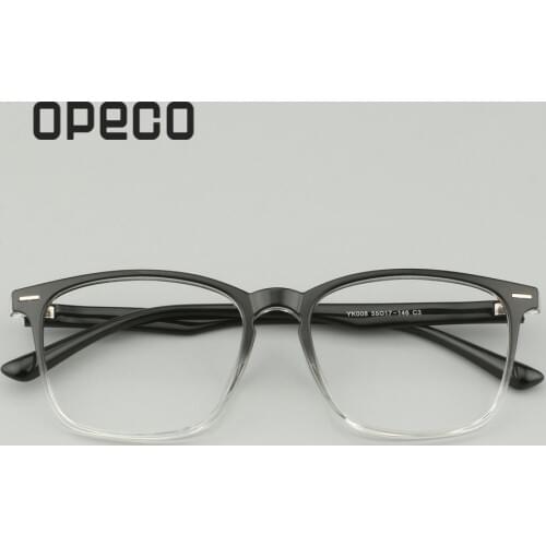 Opeco Fullrim TR90 mens optical frame progressive multifocal Photochromic Anti Blue Clear Lens Prescription eyeglasses YK008