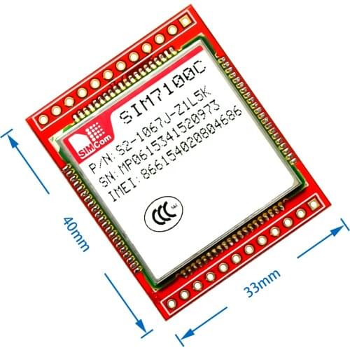 4G module development board SIM7100C SIM7600CE full Netcom 7 mode LTE communication dial-up Internet