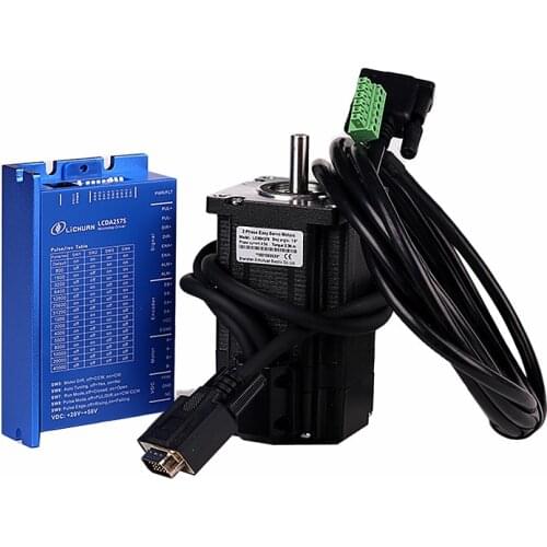 20-50V 6A Closed-loop Step Motor LCDA257S+ LC57H276 Closed Loop 57 NEMA 23 2 Phase Stepper Motor Driver for CNC Router Machine