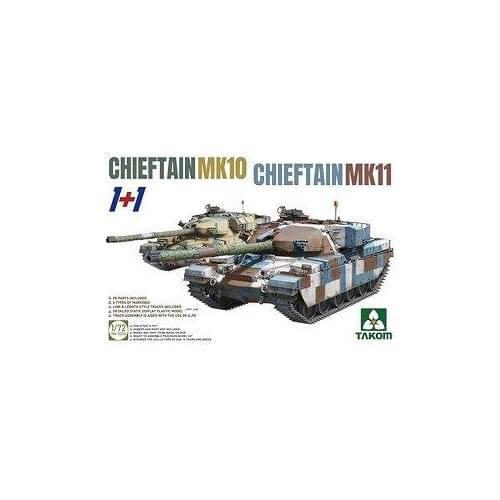 Takom 5006 1/72 scale CHIEFTAINMK10 CHIEFTAINMK11 1+1 2020 NEW