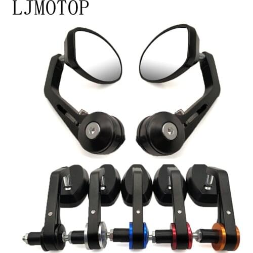 Universal Motorcycl Handle Bar End Rearview mirror 7/8" For HONDA NC750 S/X CB1100/GIO special CRF1000L AFRICA TWIN CB650R