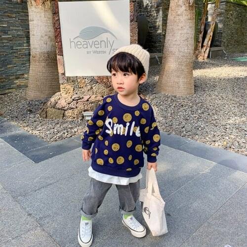 Vintage Pullover Spring Autumn Boys Sweatshirts Jacket Coat Kids Outwear Children Clothes Tops Teenager Gift High Quality