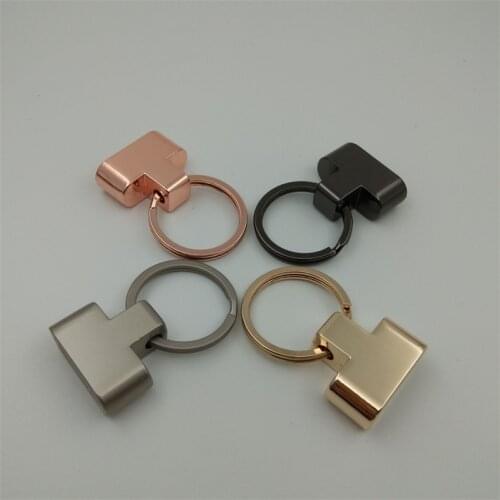 10pcs/lot) High-grade silver inner diameter 23mm alloy material keychain tassel pendant hat cap chain bag accessories