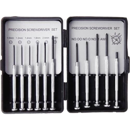 11Pcs Micro Screwdriver Set Precision Watch Jewelry Glasses Sunglasses Repairs Kit Drop Ship