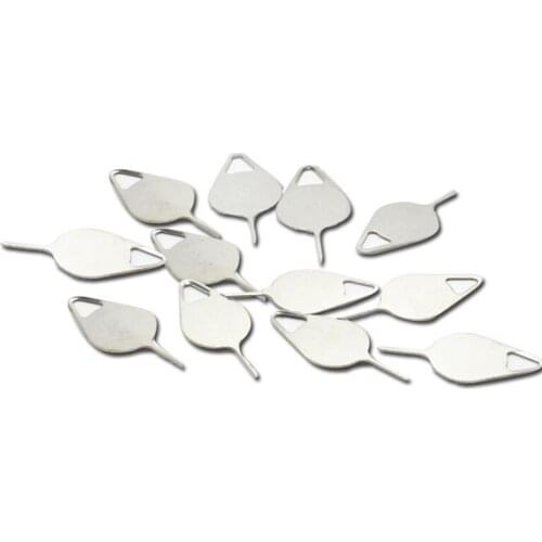 200pcs new Sim Card Ejector Tool Sim Card Tray Eject Pin Key Tool For Mobile cell phone