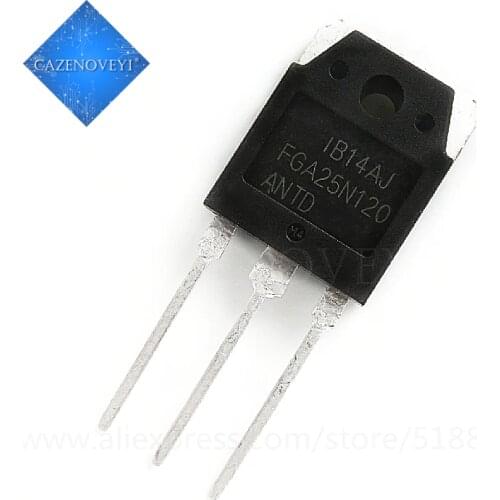 5pcs/lot FGA25N120ANTD FGA25N120 TO-3P In Stock
