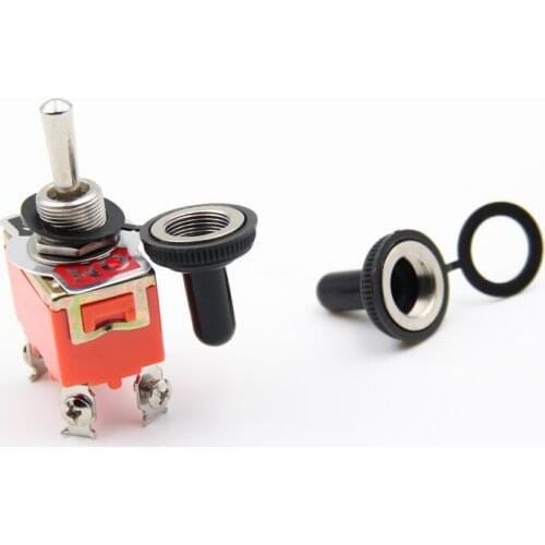 Diameter 12mm toggle switch waterproof cover WPC-05 12MM waterproof cap waterproof rubber sleeve